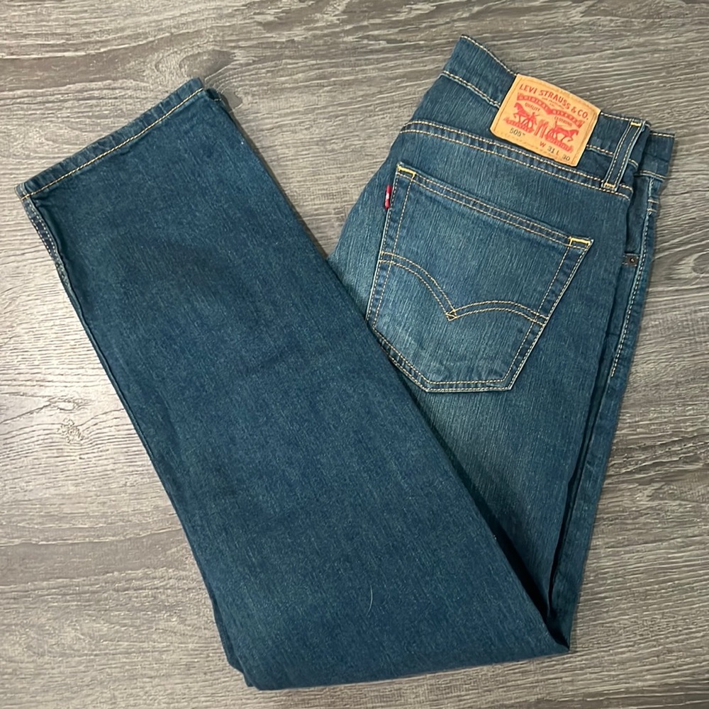 Levi's Men's 505 Straight Leg Jeans Size 31x30